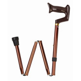 Folding Adjustable Cane with York Handle