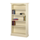 Cape Cod Bookcase in Pearl White