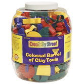 Colossal Barrel of Clay Tools