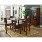 Perspective 3 Piece Counter Height Dining Set