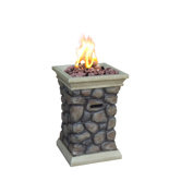 Tuscan Ridge Gas Fire Column