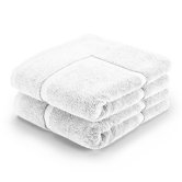 Supreme Egyptian Cotton Tub Mat in White (Set of 2)