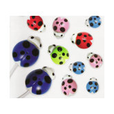Ladybug Ear Buds