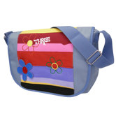 Pixie Stripe Sling Bag in Blue
