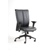 Mid-Back Leather Executive Chair