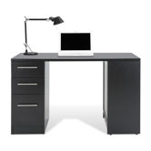 Study Computer Desk with Bookcase and File