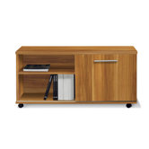 Pure Office Low Side Cabinet in Apple Laminate