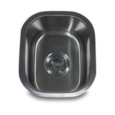 Rectangle Undermount Bar / Prep Sink in Brushed Satin