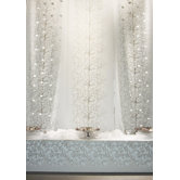 Lumimarja Wallpaper in Grey and White by Erja Hirvi