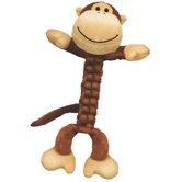 Braidz Monkey Plush Dog Toy