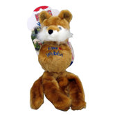 Brown Wubba Friend Dog Toy