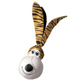 Wubba Floppy Ears Tiger Dog Toy