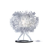 Fiorella Table Lamp in White