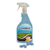 Glass Cleaner,w/32oz Refillable Bottle/4 Tablets, Vanilla/Lvndr