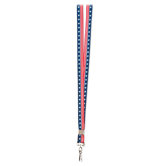 Patriotic Lanyard, 36" L, Red/White/Blue