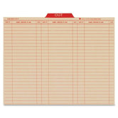 Globe Weis File & Card Guides