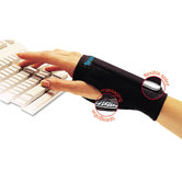 SmartGlove Wrist Wrap, Medium, Black, Large