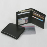Cowhide Nappa Leather Hipster Wallet