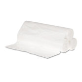 Hi-Density Can Liners, 24 x 23, 6 mic, Clear, 20 Rolls of 50 Bags, 1000/Carton