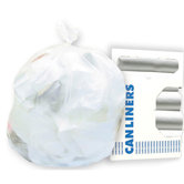 38" x 58" Can Liner in Clear