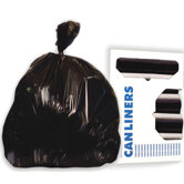 22 Micron Equivalent High-Density Can Liner in Clear