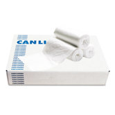40-45 Gallons Waste Can Liner in White