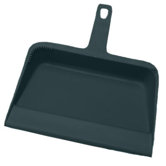 Dustpan Plastic in Black
