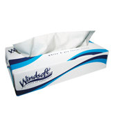 Facial Tissue in Pop-Up Box in White