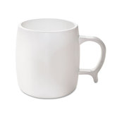 Naturehouse Reusable Mug, Squat Wide, 10 Oz