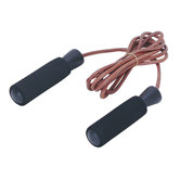 Leather Jump Rope with Foam Handle