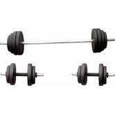 100 lbs Barbell / Dumbbell Set