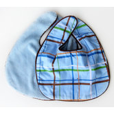 Boutique Plaid Bib Set (Set of 2)