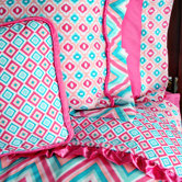 Ikat Girl Duvet Collection