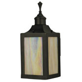 Evolution Wall Lantern in Charcoal