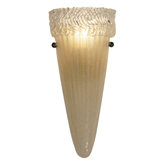 Brocatto Wall Sconce in Ebony