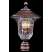 Carcassonne Outdoor Post Lantern