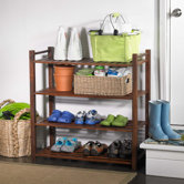 4 Tier Outdoor Shoe Rack