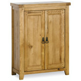 Veneto Rustic Oak 2 Door Cupboard