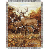 Entertainment Tapestry Throw Blanket - Hautman Brothers Royal Pair