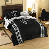 NFL Oakland Raiders Bed in Bag Set