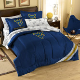 Collegiate West Virignia Twin / Full Comforter Set