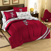 Collegiate Wisconsin Twin / Full Comforter Set