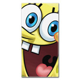 Sponge Bob Big Smile Beach Towel