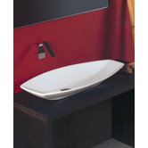 Ceramica 31.5" x 15.7" Vessel Sink in White