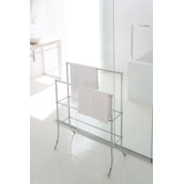 Vanessia Towel Stand in Polished Chrome