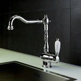 Melissa Countertop Single Handle Single Hole Mount Sink Bar Faucet with Swivel Spout