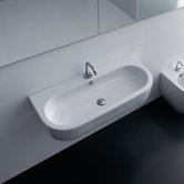 Kerasan Flo Wall Mounted / Vessel Bathroom Sink