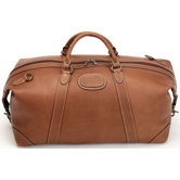 Adventure 22" Leather Expandable Travel Duffel