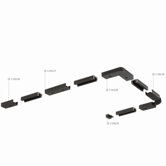 Miniline Track Straight Connector