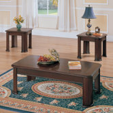 3 Piece Coffee Table Set